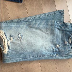 Abercrombie jeans stone wash with holes